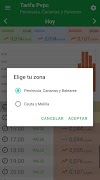 Tarifa PVPC - Precio luz screenshot 1