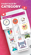 برنامه‌نما Tags Generator - HashTags for  عکس از صفحه