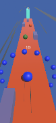 colored ball runner スクリーンショット 1