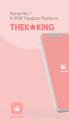THEKKING - KPOP fan vote स्क्रीनशॉट 1