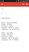 1 Schermata Gps position