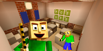 Baldi Basic Mod for Minecraft اسکرین شاٹ 4