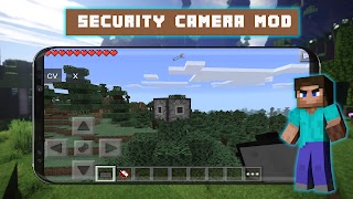 Security Camera Minecraft Mod ảnh chụp màn hình 1