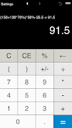 Calculator with parentheses syot layar 3