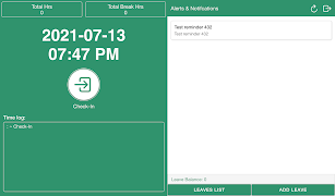 ITClocking App imagem de tela 1