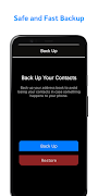 Contacts Backup Restore 스크린샷 1