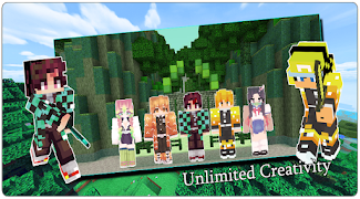 Demon Slayer Mod for Minecraft পোস্টার