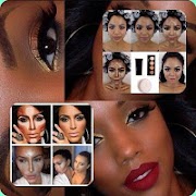 Makeup Tutorial für schwarze Frauen Screenshot 4