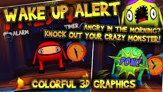 Crazy Monster Clock 截图 1