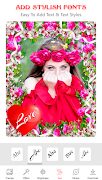 برنامه‌نما Flower Photo Frame عکس از صفحه