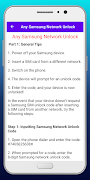 Samsung Device Unlock Guide poster