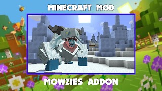 Mowzies Mod for Minecraft PE Plakat