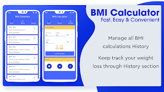 برنامه‌نما BMI Calculator عکس از صفحه