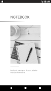 Notepad Plakat