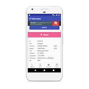 برنامه‌نما IP Information عکس از صفحه