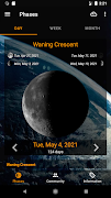 برنامه‌نما Moon Phases Lite عکس از صفحه