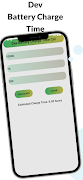4 Schermata DEV Battery Charge Time Cal