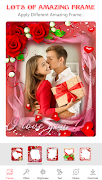 Love Photo Frame پوسٹر