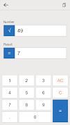 Square Root Calculator Screenshot 1