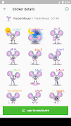 Mousy Sticker تصوير الشاشة 2