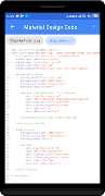 Material Design Android Source Code capture d'écran 4