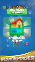 Merge Houses: Pixel City Game screenshot 3