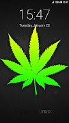 Weed Rasta Pattern Lock Screen syot layar 3