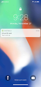 iOS Lock Screen screenshot 1