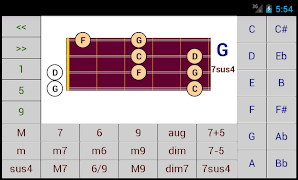 DG Mandolin Chord Patterns ảnh chụp màn hình 2