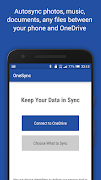 OneSync: Autosync for OneDrive Plakat