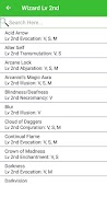 3 Schermata Dnd 5e Spell Database