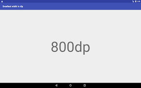 Smallest width in dip screenshot 4