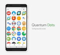 Quantum Dots - Icon Pack captura de pantalla 3