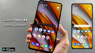 Xiaomi Poco X4 Theme Wallpaper ภาพหน้าจอ 4