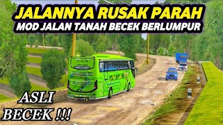 Mod Map Jalan Becek Bussid poster