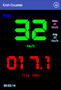 برنامه‌نما کیلومتر شمار عکس از صفحه
