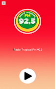 Rádio Tropical Fm 92,5 ảnh chụp màn hình 1