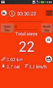 Pedometer and step counter screenshot 3