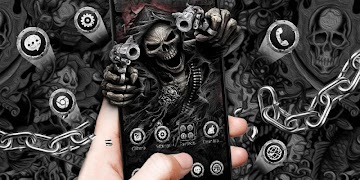 Hell Devil Death Skull Theme ภาพหน้าจอ 5