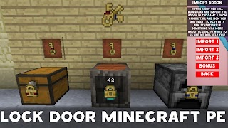 Lock Door Mod for Minecraft 스크린샷 3