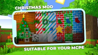برنامه‌نما Christmas Mod for Minecraft PE عکس از صفحه