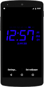 Digital Clock Live Wallpaper screenshot 1