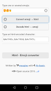 html emoji converter poster