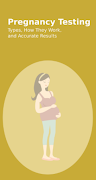 برنامهنما Pregnancy Test Guide App عکس از صفحه