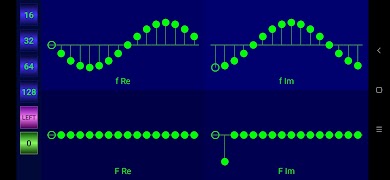 6 Schermata Visual FFT