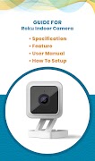 Roku Indoor Camera Guide App الملصق