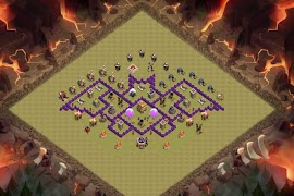 3 Schermata Maps COC TH 7 Trophy Base