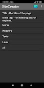Site Creator Pro capture d'écran 2
