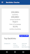 BackLinks Checker 截圖 6