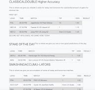Correct Score Fixed Matches capture d'écran 5